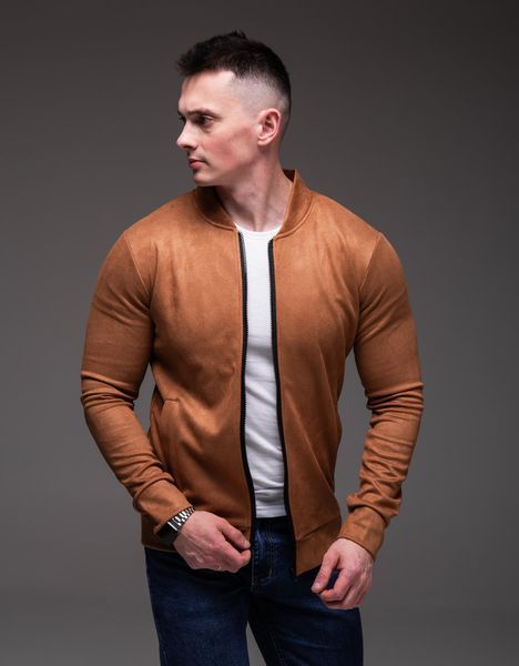 Чоловічий повсякденний бомбер у стилі casual