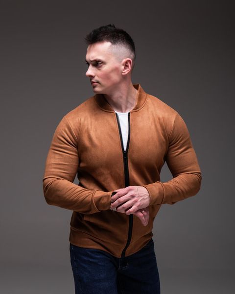 Чоловічий повсякденний бомбер у стилі casual