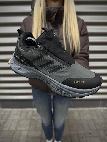 Термо Кросівки Adidas System Odyssey x Gore Tex, хакі темні
