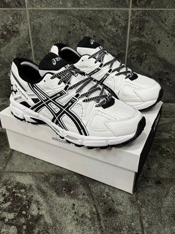 Зимові кросівки Asics Gel-Kahana 8 (білі, з хутром)