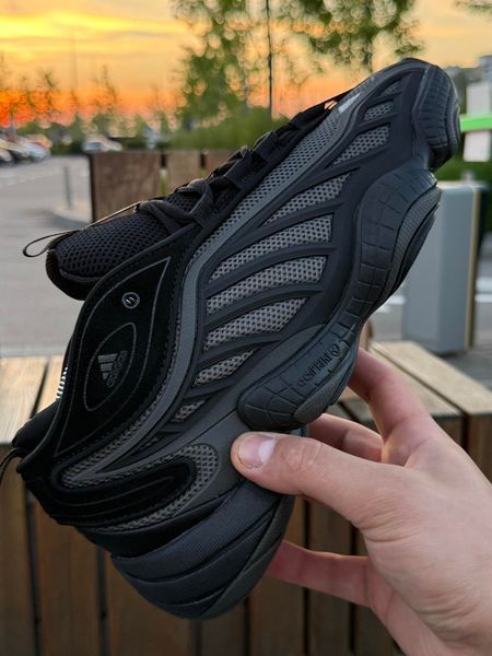 Кросівки Adidas Yeezy 500 mid, чорно-сірі