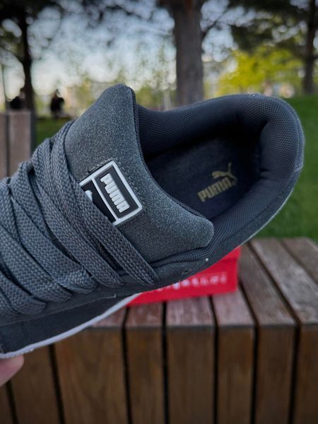 Кросівки Puma Suede XL, темно сірі (замша)