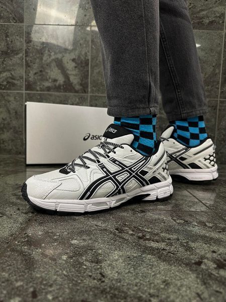 Зимові кросівки Asics Gel-Kahana 8 (білі, з хутром)