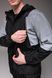 Куртка-вітрівка чоловіча , з капюшоном , з рефлективними вставками на рукавах 2060 фото 8