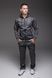 Спортивний костюм чоловічий з прямими штанами, сірий 2545 сір фото 6