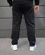Спортивні штани утеплені чоловічі, на флісі , великі розміри,чорні 2168 фото 6