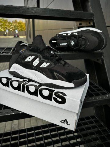 Кросівки Adidas Streetball CORDURA (чорно білі)