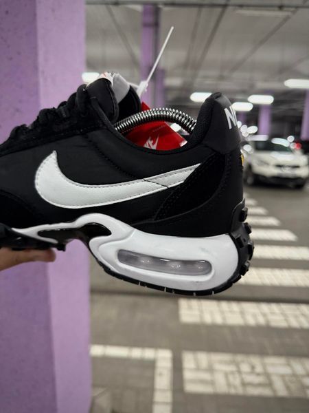 Термо Кросівки Nike Air Max Vaffle (чорно-білі)