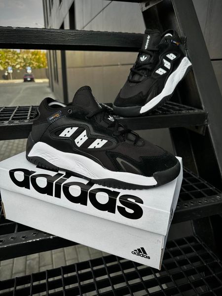 Кросівки Adidas Streetball CORDURA (чорно білі)