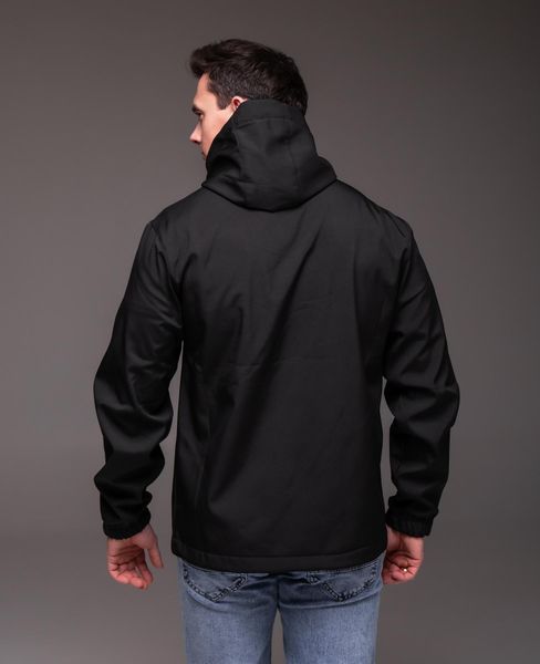 Чоловіча куртка вітрівка Softshell на флісі