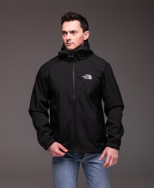 Чоловіча куртка вітрівка Softshell на флісі