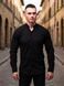 Сорочка чоловіча з довгими рукавами Slim Fit чорна 2494 чор фото 8
