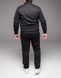 Чорний спортивний костюм БАТАЛ без капюшона 2218 чор фото 4