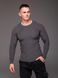 Светр чоловічий приталений Slim fit, сірий 2475 сір фото 1