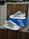Кросівки Adidas Retropy E5, біло-сірі (літні) 2752-6 фото 4