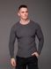 Светр чоловічий приталений Slim fit, сірий 2475 сір фото 4