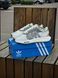 Кросівки Adidas Retropy E5, біло-сірі (літні) 2752-6 фото 5