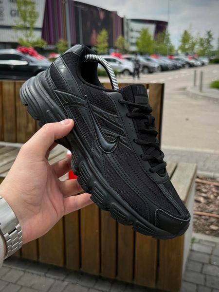 Кросівки Nike Initiator, чорні (сітка, літні)