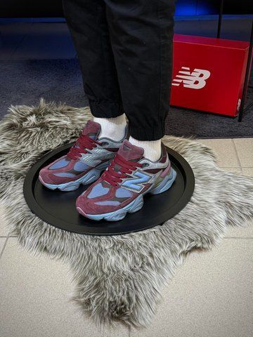 Кросівки New Balance 9060, синьо/бордові