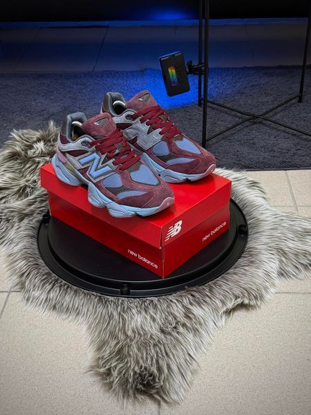Кросівки New Balance 9060, синьо/бордові