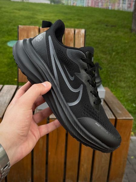 Кросівки Nike Vomero React X, чорні (літні, сітка)