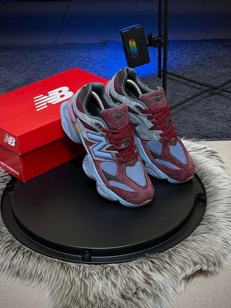 Кросівки New Balance 9060, синьо/бордові