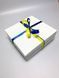 Бокс чоловічих патріотичних шкарпеток 40-45 р на 8 пар в подарунковій коробці із стрічкою ч08укр4 фото 3