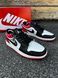 Кросівки Nike Air Jordan low (black white red) 807-6 фото 8