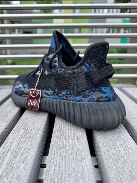 Кросівки Adidas Yeesy Boost 350 Blue / Camo