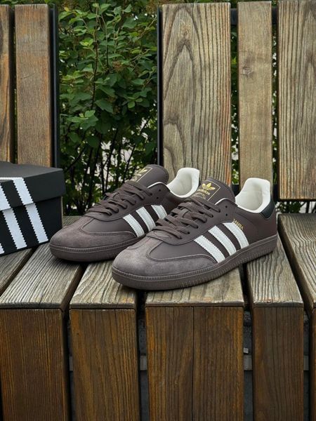 Кросівки Adidas Samba, коричневі