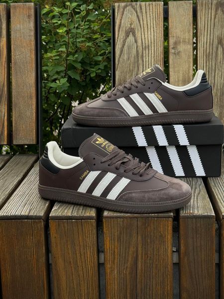 Кросівки Adidas Samba, коричневі