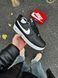 ЗИМОВІ кросівки Nike Air Force, ТОП якість (чорно-білі) 50-4 фото 4