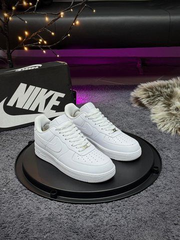 Кросівки Nike Air Force (білі, ТОП якість)