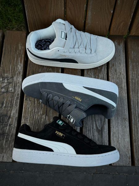 Кросівки Puma Suede XL, темно сірі (замша)