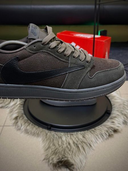 Кросівки Nike Air Jordan low, шоколадні