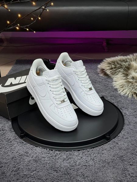 Кросівки Nike Air Force (білі, ТОП якість)