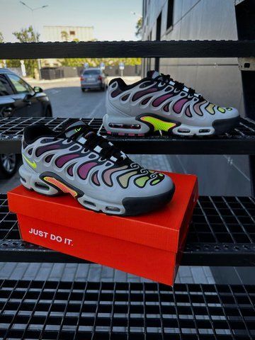 Кросівки Nike Air TN Plus Drift (gray & neon)