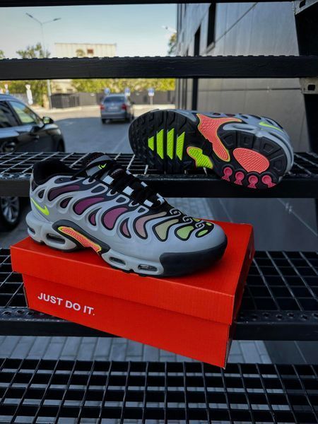 Кросівки Nike Air TN Plus Drift (gray & neon)