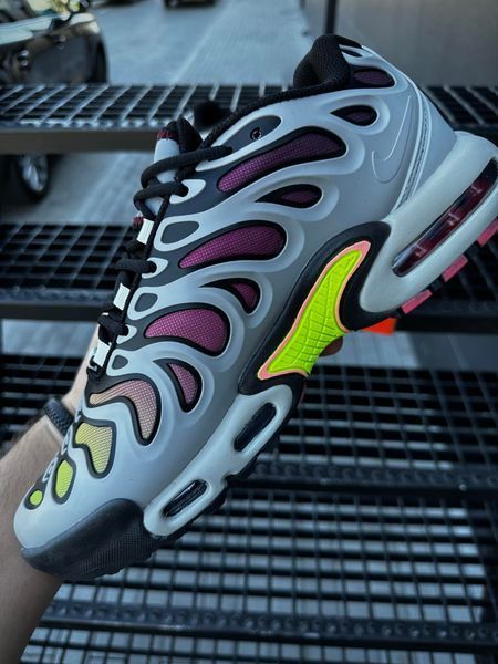 Кросівки Nike Air TN Plus Drift (gray & neon)