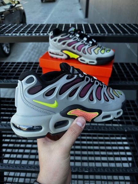 Кросівки Nike Air TN Plus Drift (gray & neon)