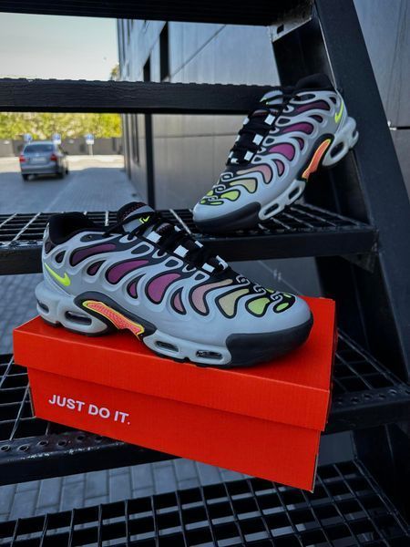 Кросівки Nike Air TN Plus Drift (gray & neon)