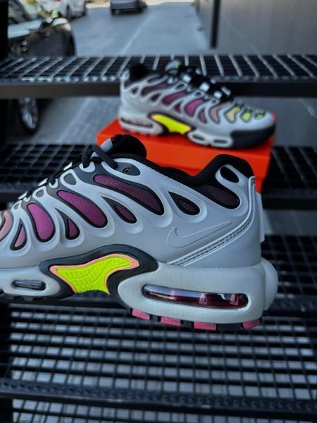 Кросівки Nike Air TN Plus Drift (gray & neon)