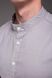 Сорочка чоловіча з льону на короткий рукав,сіра 2030 сір фото 5