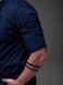 Сорочка чоловіча з довгим рукавом Slim Fit синя 2494 син фото 5