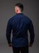 Сорочка чоловіча з довгим рукавом Slim Fit синя 2494 син фото 2