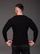 Светр чоловічий приталений Slim fit, чорний 2475 чор фото 2
