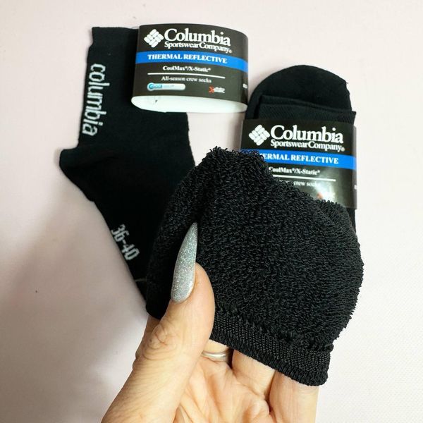 Термошкарпетки жіночі Columbia 12 пар 36-40 р чорні кЖ12теплі фото