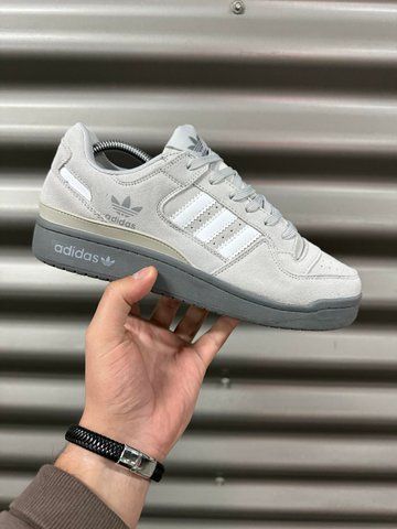 Кросівки Adidas Forum low, замша (gray)