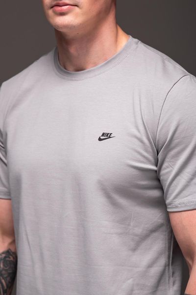 Чоловіча базова футболка з коротким рукавом Nike сіра
