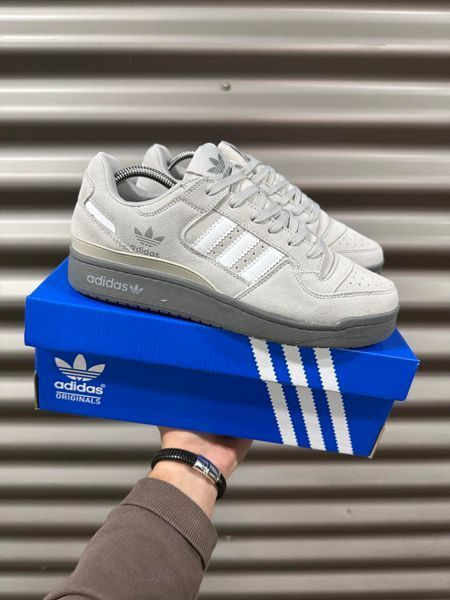 Кросівки Adidas Forum low, замша (gray)